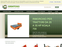 Tablet Screenshot of grintoso.com